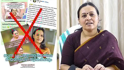veena george against fake news