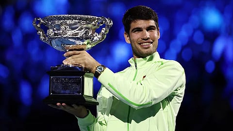 Alcaraz wins first Australian Open title