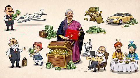 Rs 1,102 Cr for Ministers' Salary & PMO