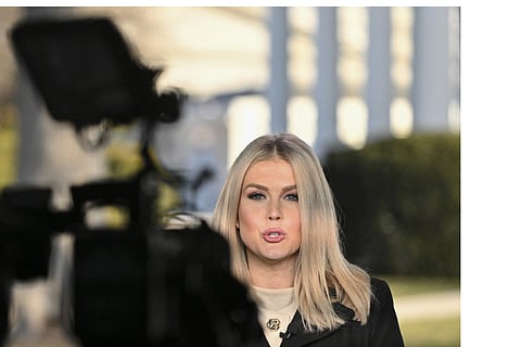 White House spokeswoman Carolyn Levitt.