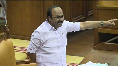 Speaker says opposition's move to enter the dias was wrong