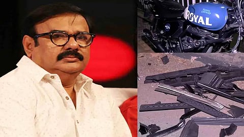 Two youths seriously injured after being hit by Maniyanpilla Raju's car