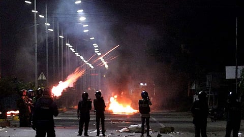 Clashes again in Manipur