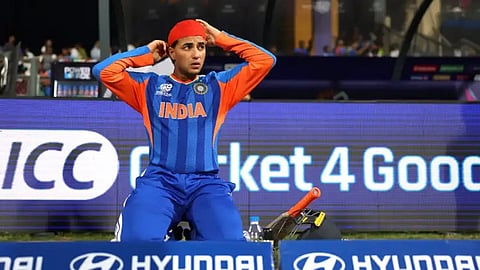 abhishek sharma in hospital sanju samson india vs namibia