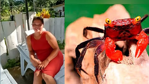 eat devil crab for tiktok video, vlogger dies