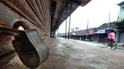 Trade union strike begins