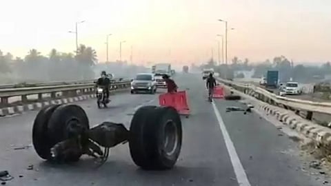 Bengaluru  accident; 7 people dies