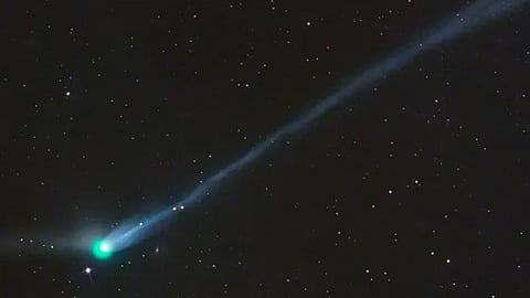 city sized comet  C/2024 E1 to earth explanation