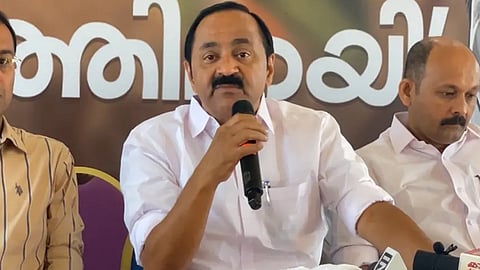 It is not our practice to enter ministers' residences and lay wreaths: V.D. Satheesan