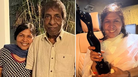 vineeth post about mother vimalan sreenivasans filmfare awards lifetime achievement