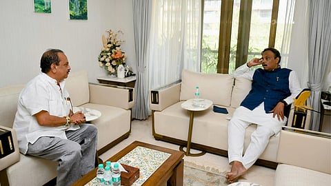 Assembly elections: Uttam Kumar meets Vinod Tawde