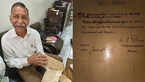 Bhopal native demands return of Rs 35,000 borrowed from British government 109 years ago