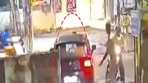 Policeman hit and run during vehicle inspection