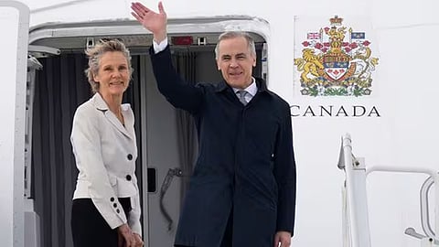 Mark Carney receives warm welcome in Mumbai