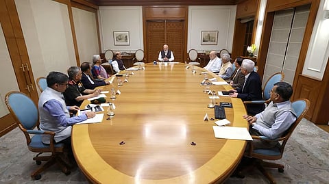 Cabinet Committee on Security meeting chaired by Prime Minister in New Delhi