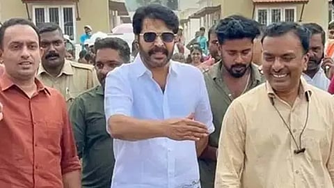 mammootty visits wayanad township