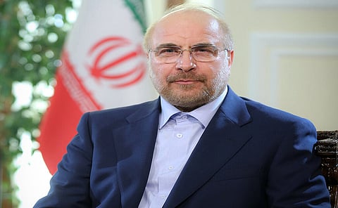 Iranian Parliament Speaker Mohammad Bagher ghaalibaf