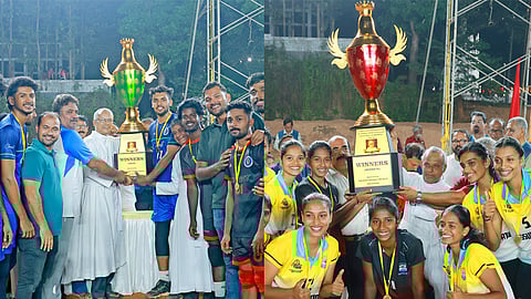 Inter collegiate volleyball