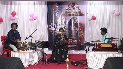 A musical evening was held at Kairali Complex