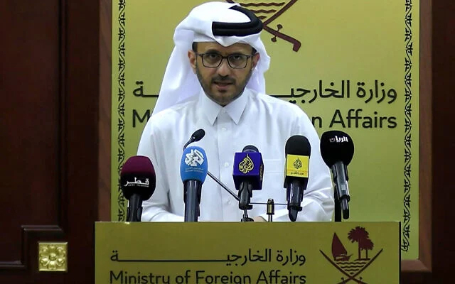 Qatar's Foreign Ministry spokesman Majid Al-Ansari
