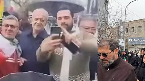 Iranian President takes to the streets with citizens on Quds Day