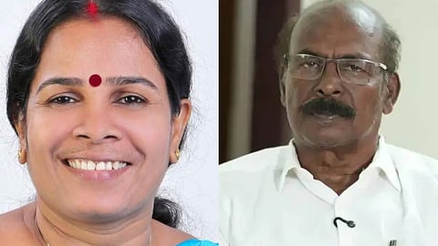 geetha gopi send legal notice against cc mukundan