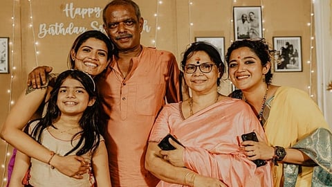 abhirami suresh slams social media discussions about their father