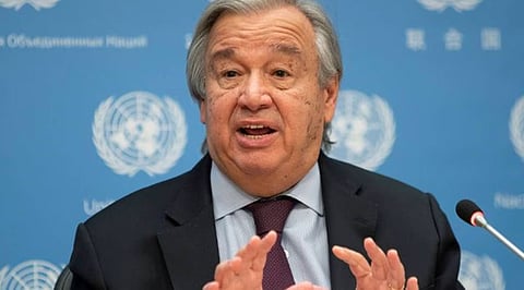  UN Secretary-General Antonio Guterres