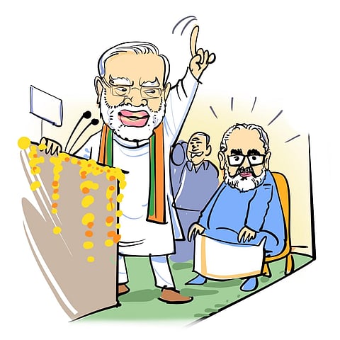 As for the Congress, if it does not come to power in Kerala this time too, they will be weak in India itself.