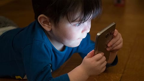 Children's social media addiction