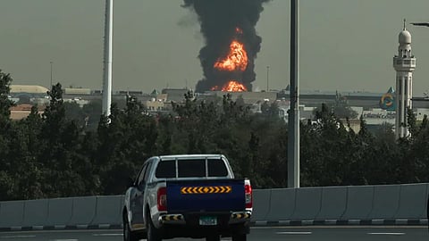 Drone attack near Dubai airport