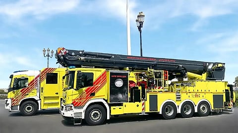 Sharjah industrial area fire