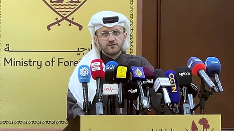 Majid al-Ansari, advisor to the Qatari prime minister and spokesman for the foreign ministry