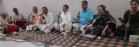 Thyagaraja Aradhana Festival at Goregaon Ayyappa Temple