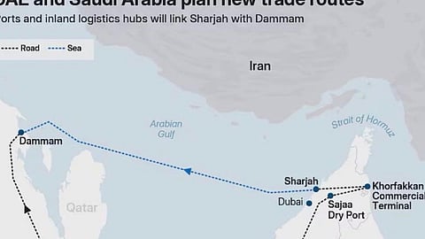 New maritime trade route as an alternative to the Strait of Hormuz