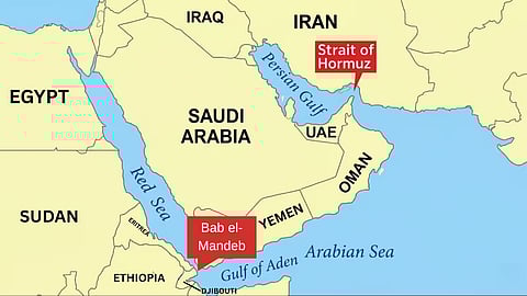 Iran to close another strait Bab el Mandeb