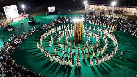 Mega Thiruvathira festival held in Nashik