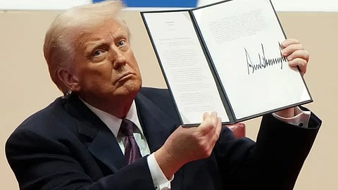 Trump's signature will now appear on American currency notes