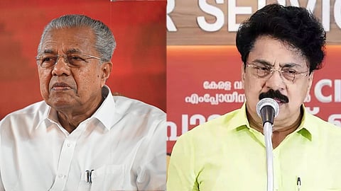 pinarayi vijayan against p.k. sasi