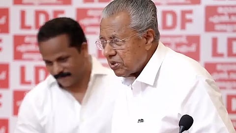 Argument with the Chief Minister and journalists; Only Deshabhimani and Kairali are answered at the press conference