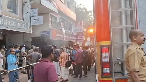Fire breaks out at private institution in Sasthamangalam; no casualties reported