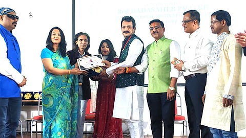 Dadasaheb Phalke International Motivational Award presented to M.V. Harishankar