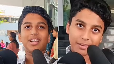 teenage boy apologize to call grandpa in 90s and 20s