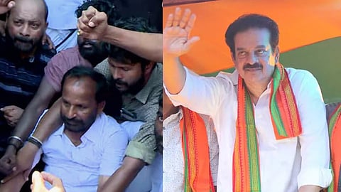  kit controversy, bjp against tn prathapan