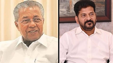 pinarayi vijayan replayed revanth reddy