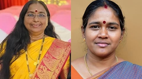 bjp takes action against bindu vinayakumar