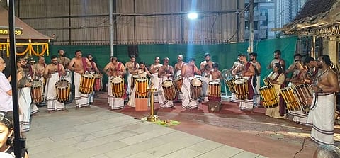 
Chenda students made their debut