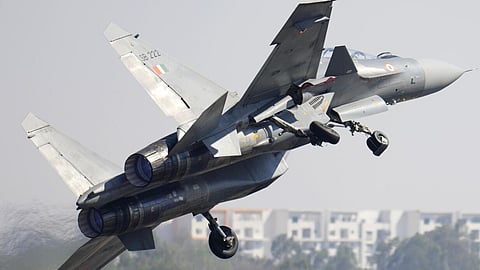 Sukhoi plane crashes at Pune airport