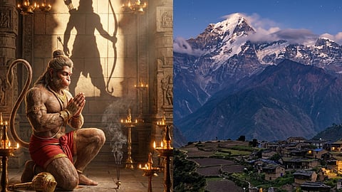 Himalayan village banned hanuman name and temples, reason and story