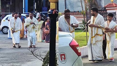 Devaswom to take legal action against journalist who filmed CM's son visiting Guruvayur temple